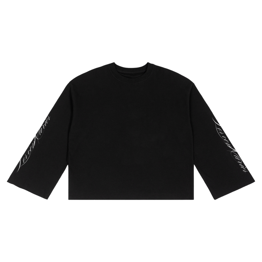 Waffle Raw Edge Long Sleeves ( Lorven Xavier's Edition )