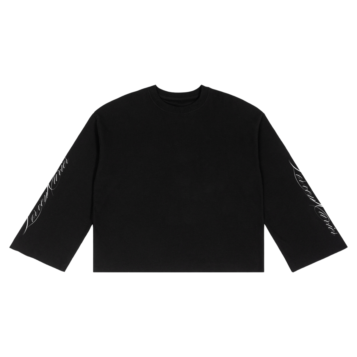 Waffle Raw Edge Long Sleeves ( Lorven Xavier's Edition )